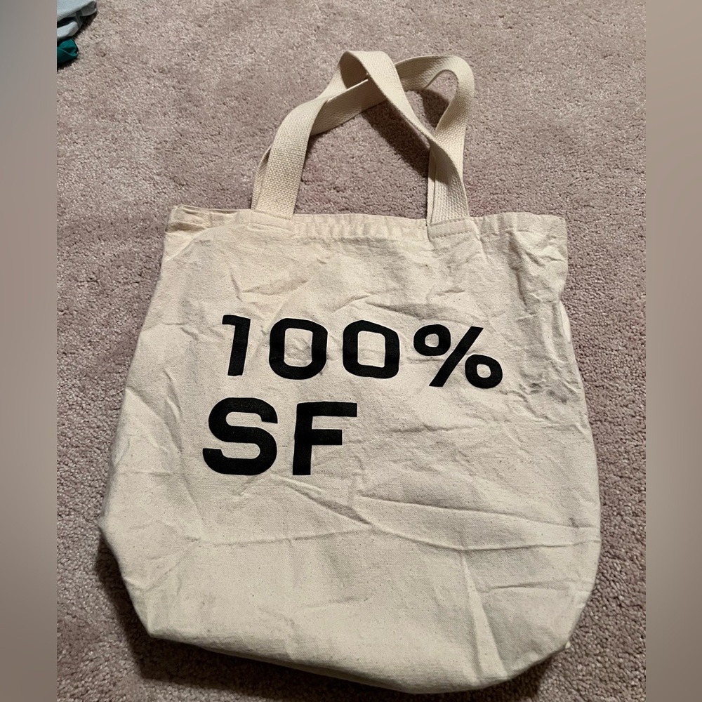 100% SF tote by everlane